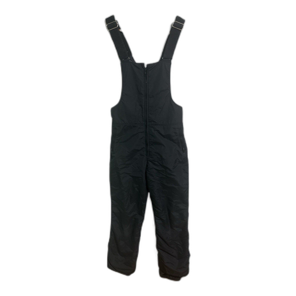 CB Sports Snow Bib Overalls Womens 12 Black Insulated Ski Pants Vintage 90s